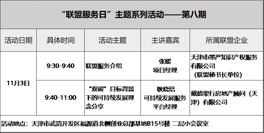Notice on \Alliance Service Day\ November Service Planning and the eighth Activity Notice\(图2)