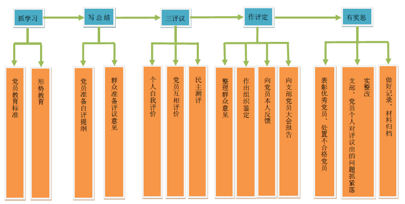 武清开发区民主评议党员专项工作体系图(图1)