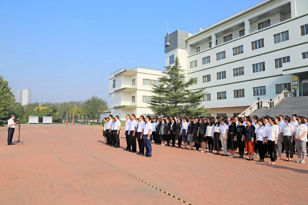 同升国旗、同唱国歌 | 武清开发区喜迎祖国70周年华诞(图4)