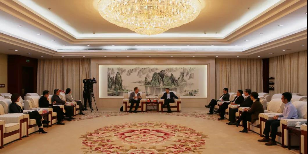 Torben Christensen, the President of Danfoss Group Global Service, etc. contact the cooperation matters in Wuqing(图1)