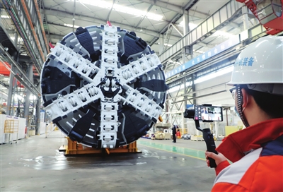 天津制造！ 中国盾构机首次出口葡萄牙（图）(图1)