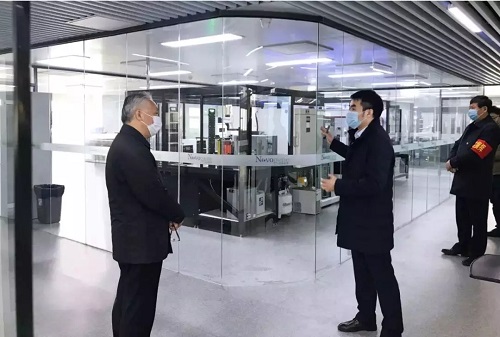 张国清深入武清开发区企业检查疫情防控和企业复工复产工作(图1)