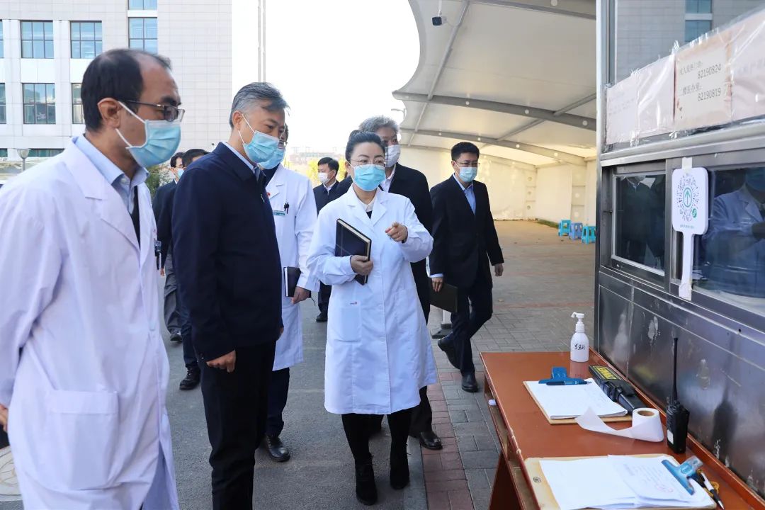 武清区领导开展疫情防控工作专题调研(图1)