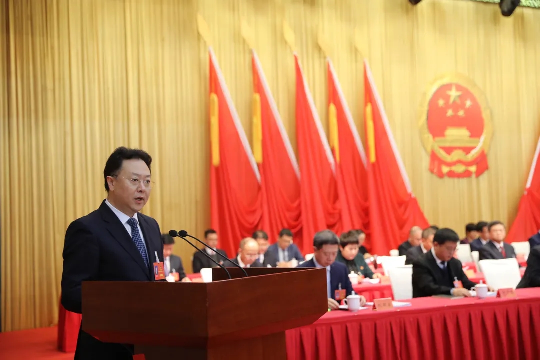 天津市武清区第六届人民代表大会第一次会议开幕(图2)