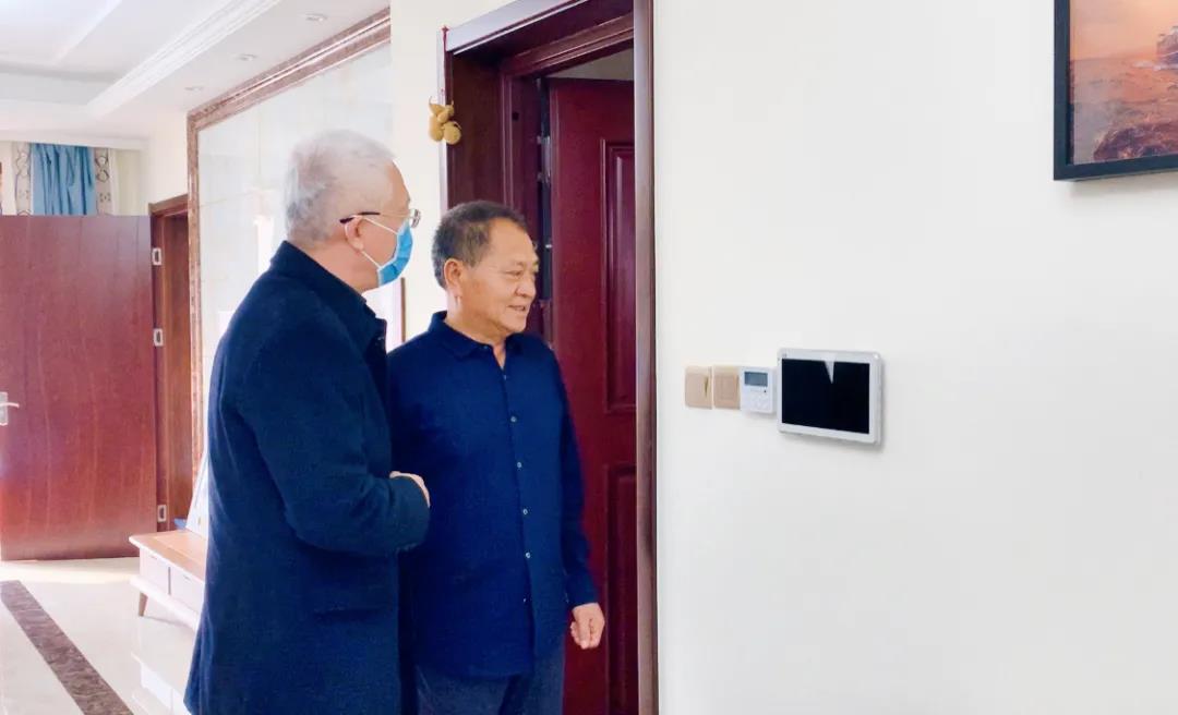 服务有热度让屋子有温度——华电福源热电积极开展测温走访工作(图8)