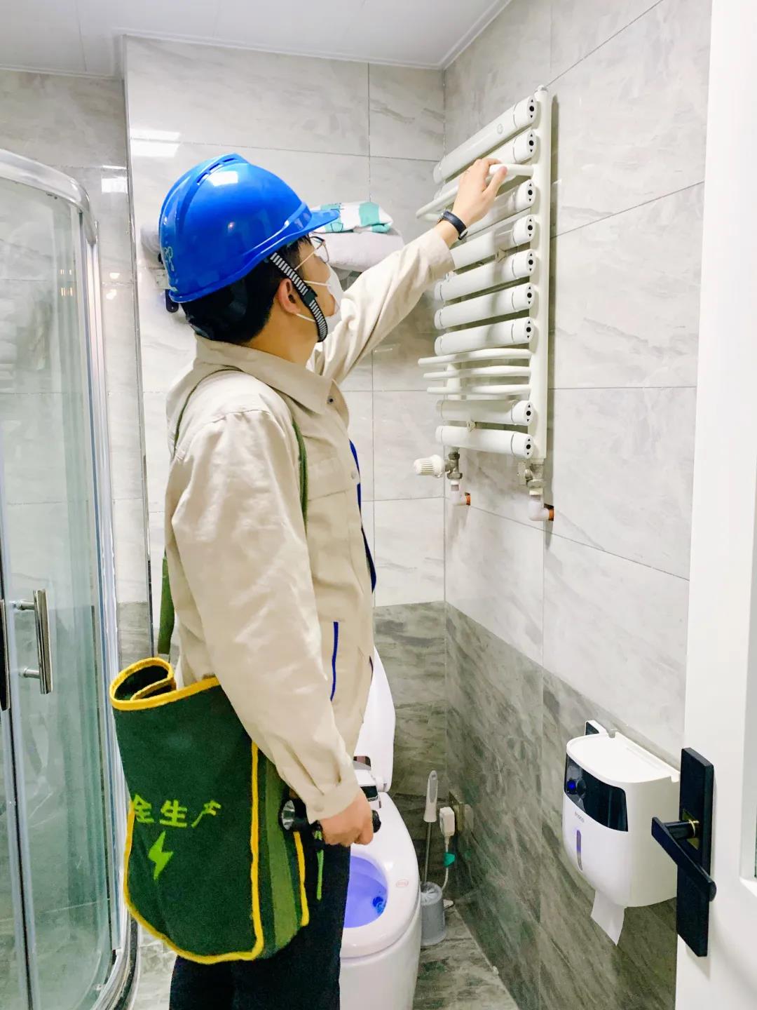 服务有热度让屋子有温度——华电福源热电积极开展测温走访工作(图3)