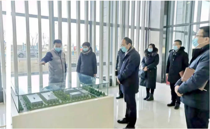 天津铁道职业技术学院代表团到武清开发区企业调研(图1)