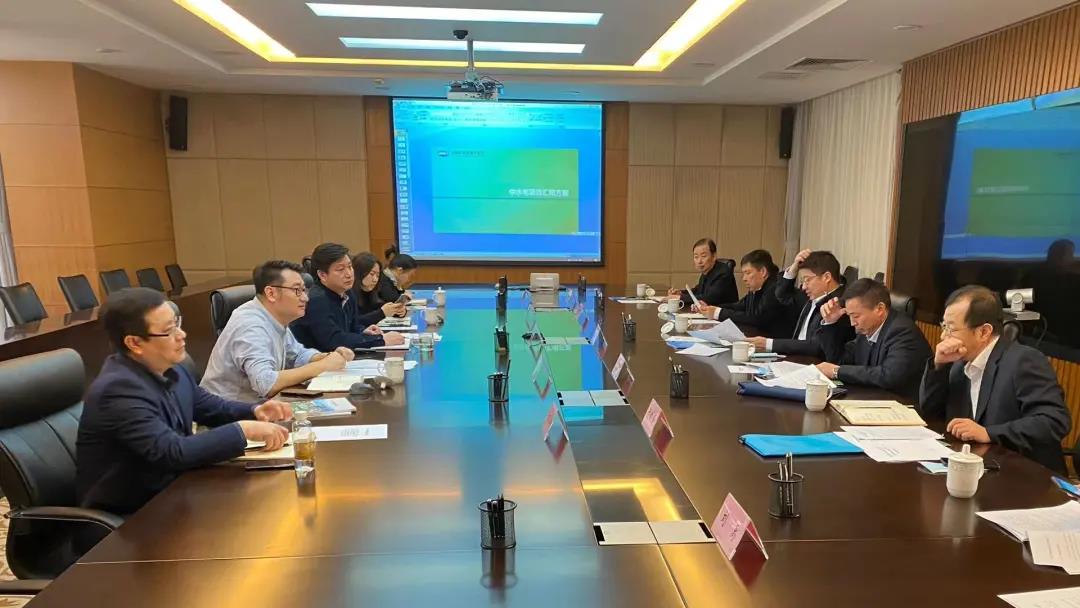 中国水电基础局副总经理胡斌一行到武清开发区座谈交流(图1)