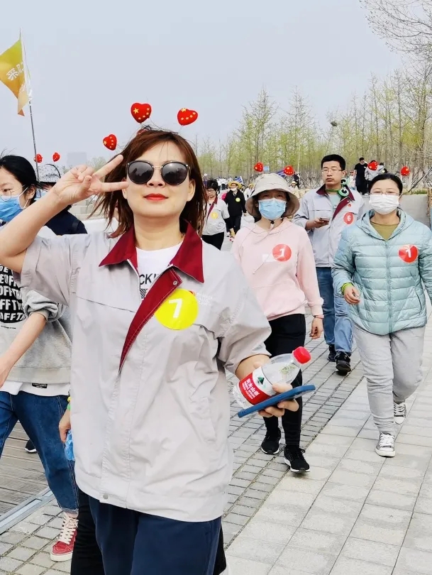 武清开发区开展“百年强国梦·我们正出发”健步走活动(图6)