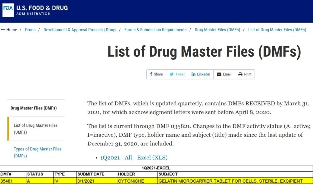 重磅！华龛生物3D微载片产品获得全球首款FDA/DMF备案资质(图1)