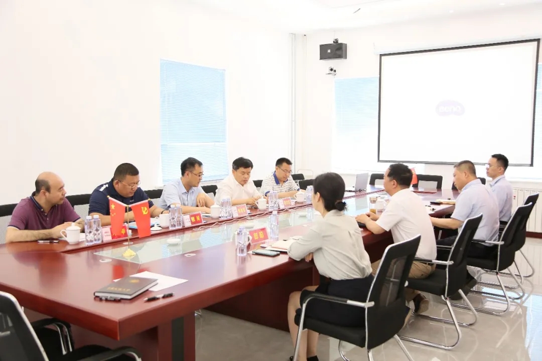 区委常委、组织部部长高进田一行深入武清开发区企业调研(图4)