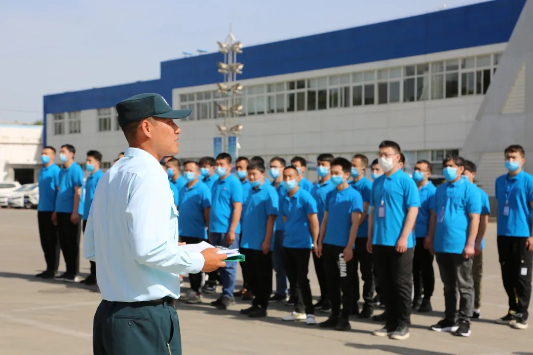 武清开发区组织基干民兵集合点验(图3)