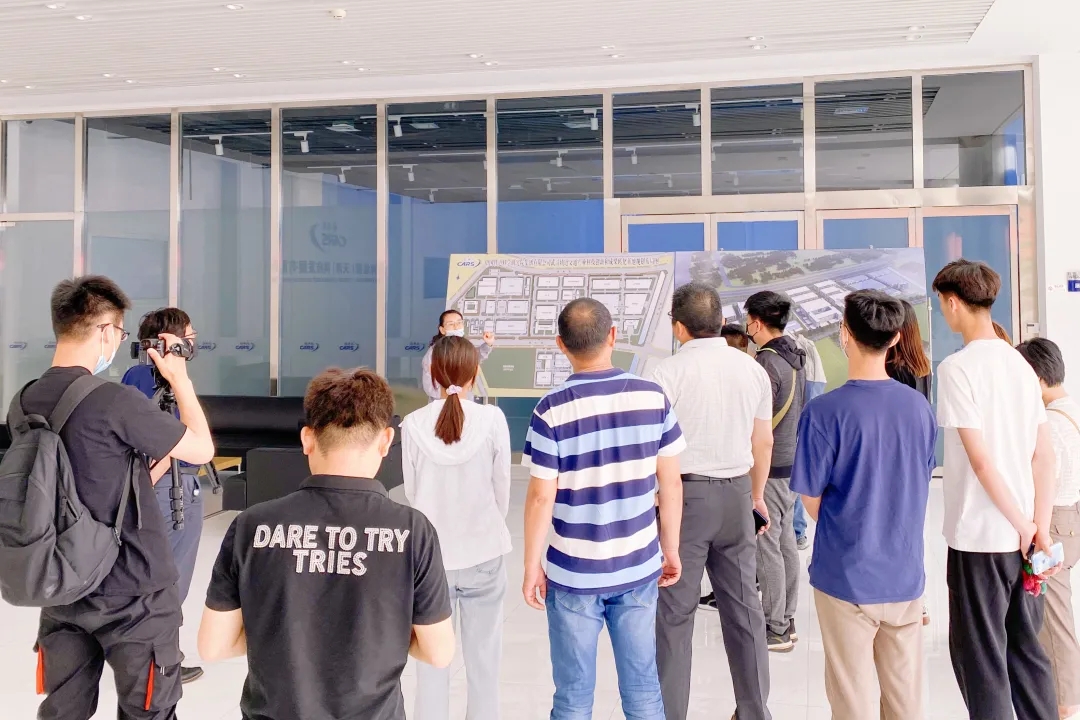 天津铁道职业技术学院师生到武清开发区企业参观(图4)