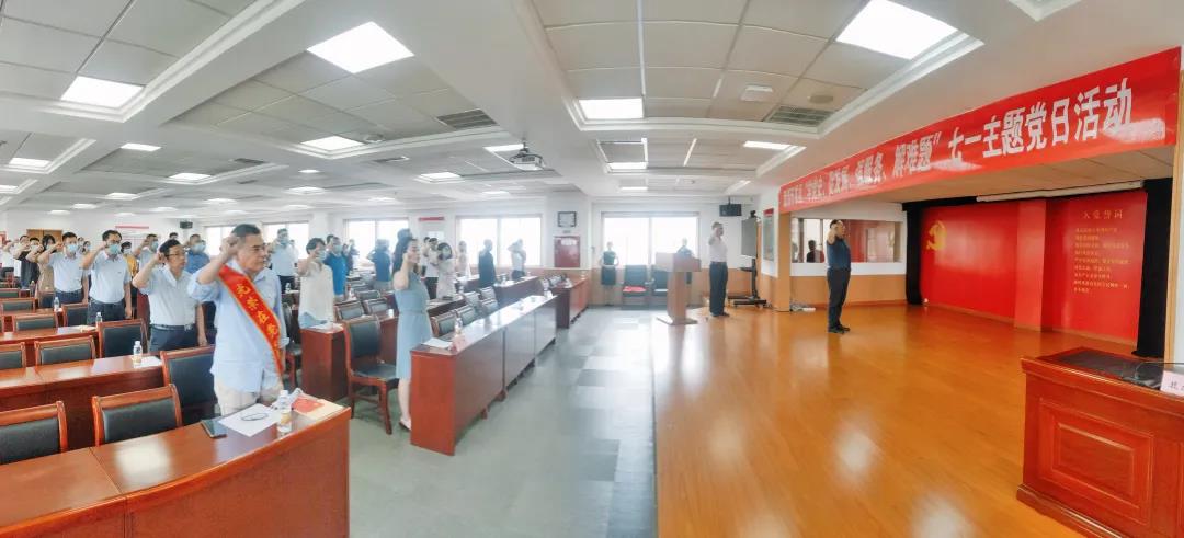 学党史、促发展、强服务、解难题 | 武清开发区举行“七一”主题党日活动(图1)