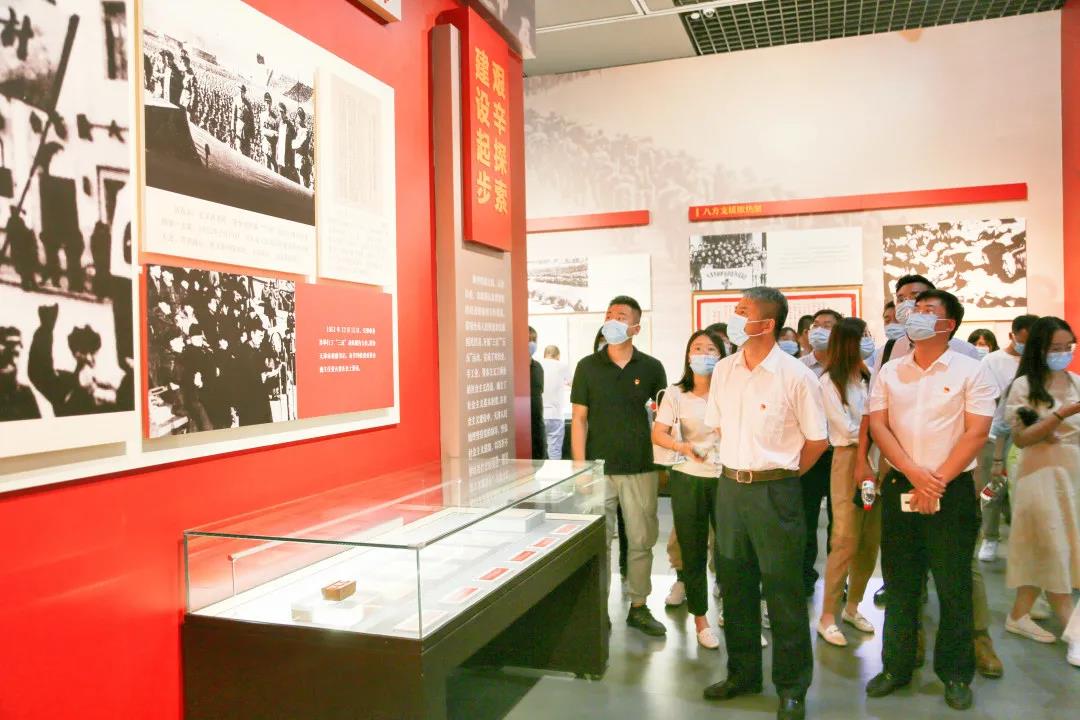 武清开发区组织参观“红色记忆——天津革命文物展”(图5)