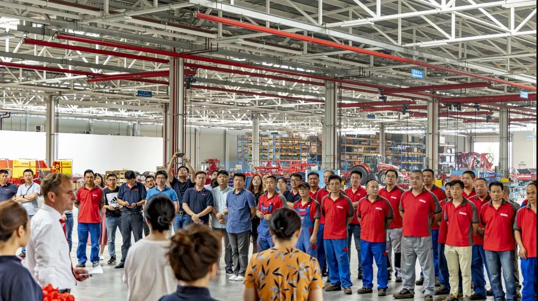 格立莫GRIMME中国喷涂线正式启用(图2)