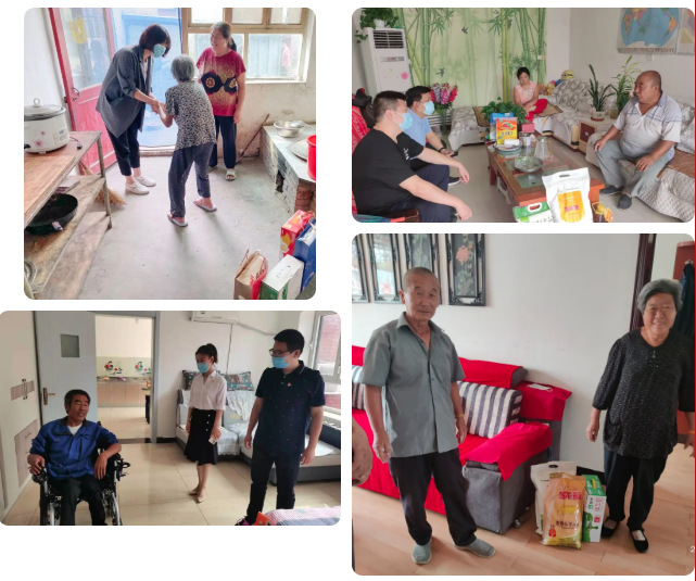 结对子 认亲戚 常相助 | 武清开发区组织党员慰问结对帮扶村困难群众(图2)