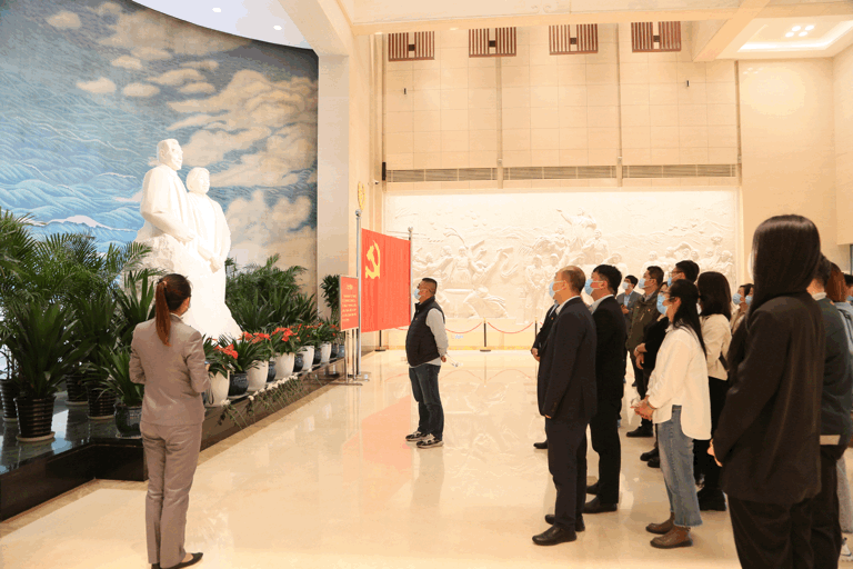 学党史 铭初心 勇担当 | 武清开发区组织党员参观周邓纪念馆(图5)