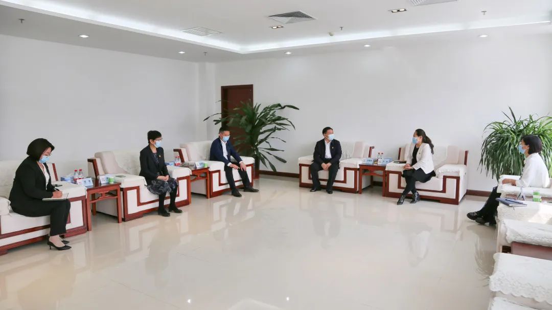 武清开发区有限公司纪委书记刘伟赴中铁二十二局四公司调研(图1)