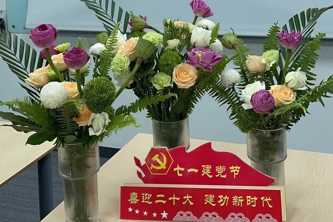 最美花儿献给党!(图3)