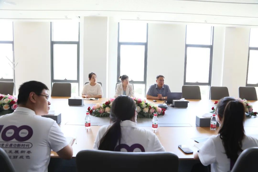 校企交流 | 天津商业大学暑期社会实践团走进武清开发区(图5)