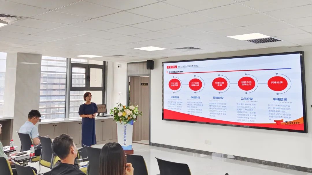 加快推动企业上市 精准链接资本市场 武清开发区投融资中心举办政策宣讲活动(图3)