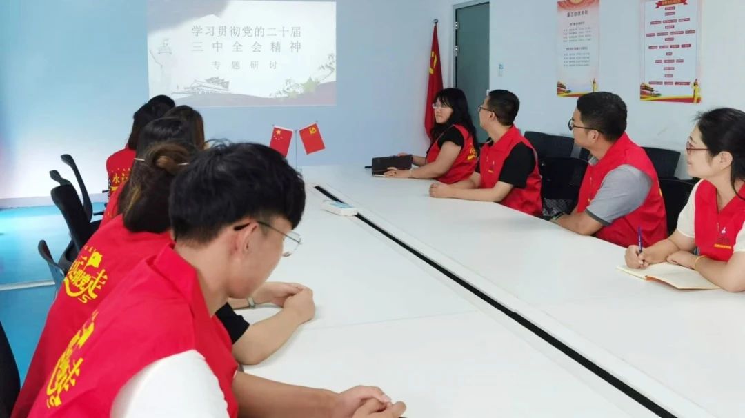 深学细悟 实干笃行 | 武清开发区认真学习贯彻党的二十届三中全会精神(图7)