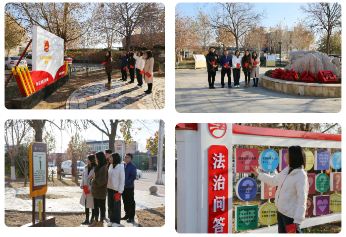 武清开发区深入开展“宪法宣传周”主题活动(图2)