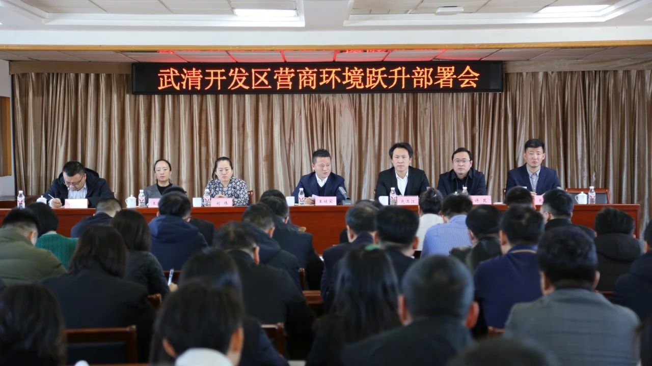 武清开发区以更高标准、更大力度推动营商环境全面跃升！(图4)