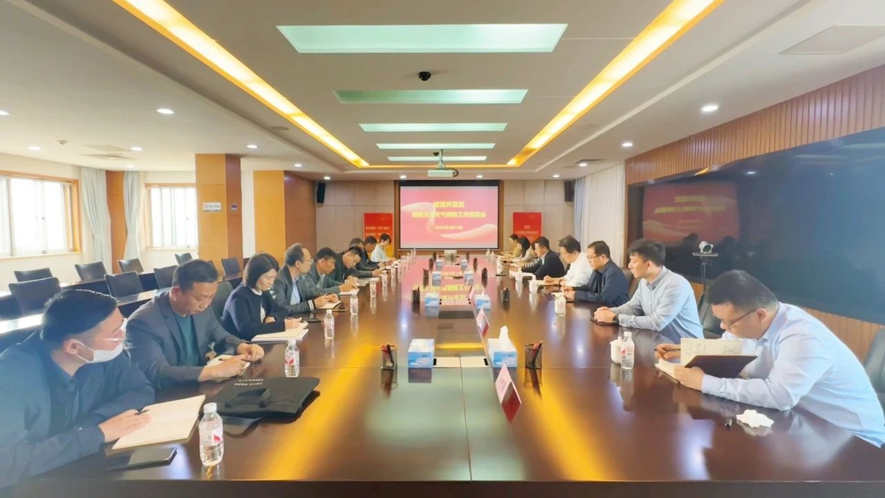 武清开发区召开极端大风天气应对部署会(图1)