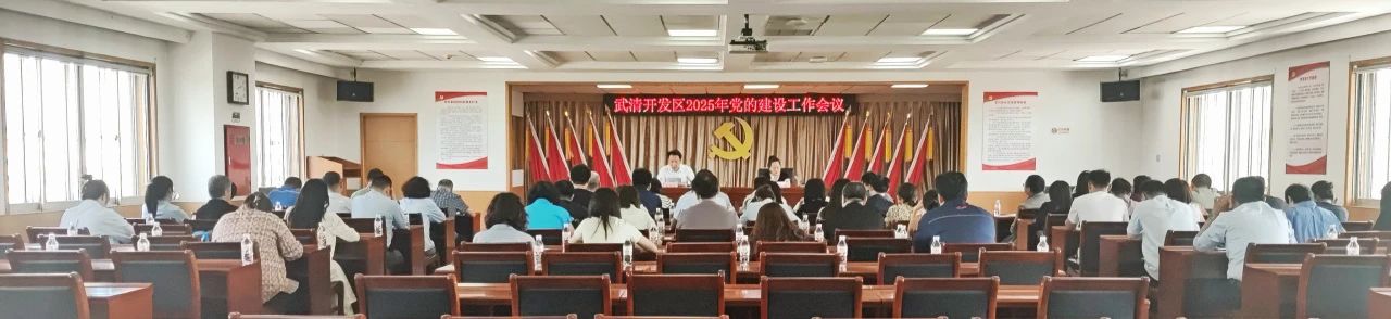 武清开发区党委召开2025年党的建设工作会议(图1)