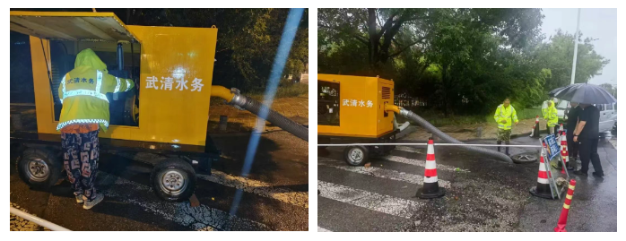 武清开发区全力应汛 打造安心营商环境！(图3)